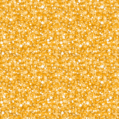 vector golden shiny glitter texture seamless pattern background - 70593372