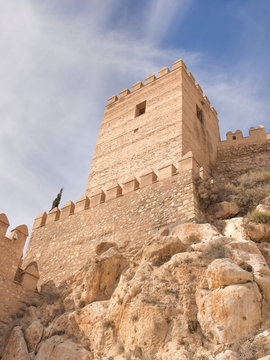 Alcazaba, Almeria,Espa&ntilde;a