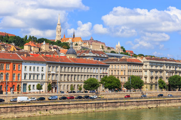 Fototapeta na wymiar Panorama of Budapest, hungary