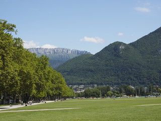 Detalle de Annecy (Francia)