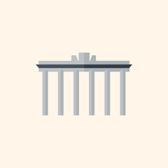 Attraction. Travel Flat Icon