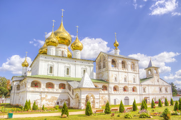 Fototapeta na wymiar Russia Resurrection monastery Uglich