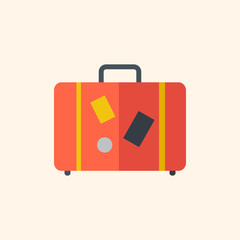 Luggage. Travel Flat Icon