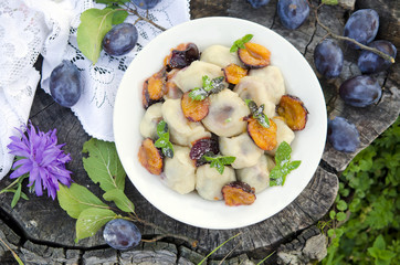 Delicious sweet dumplings