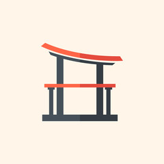 Attraction. Travel Flat Icon