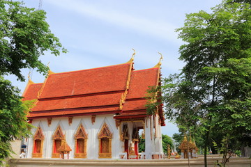 Fototapeta premium Temple at Wat Uthai, Uthai, Ayutthaya