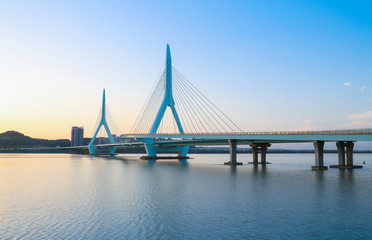 Obraz premium suspension bridge
