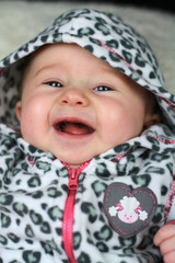 4 Month Old Baby Girl Laughing