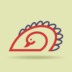 bird icon vector