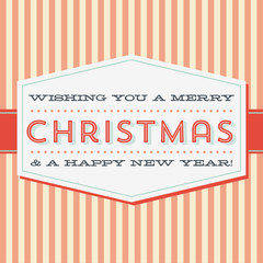 Vintage Christmas Greeting Card © Giraphics
