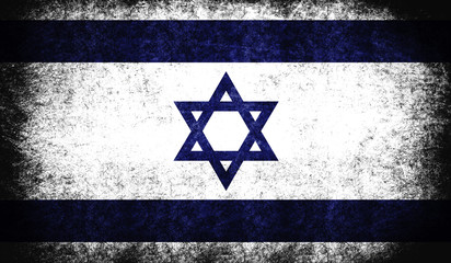 The National Flag of the Israel