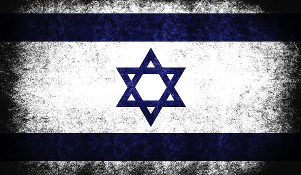 The National Flag of the Israel