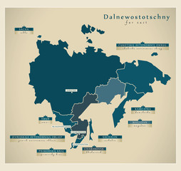 Modern Map - Dalnewostotschny RU