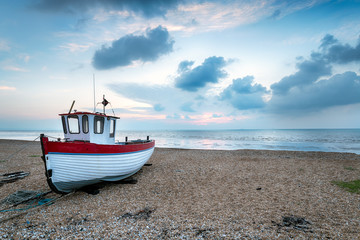 Obraz premium Boat on the Beach