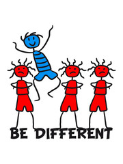 Happy Funny Boy Be Different