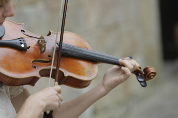 violin player