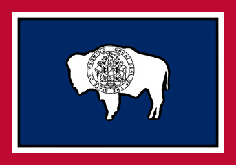 Wyoming State Flag