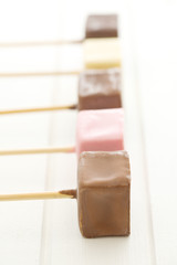 chocolate lollipos