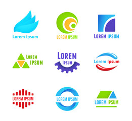 Business icons templates