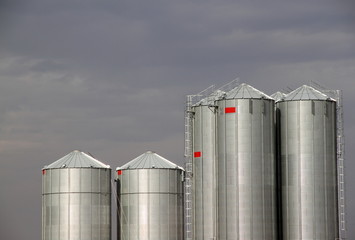 Silver silos