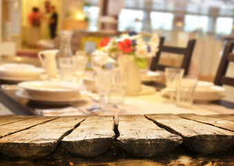 empty table