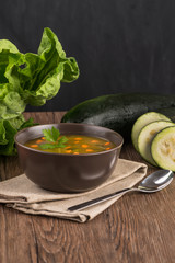 Soup with vegetables