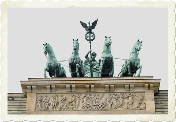Obraz premium Vintage Berlin