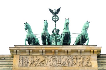 Fototapeta premium Brandenburg Gate in Berlin, Germany