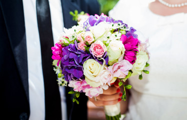 Beautiful wedding bouquet