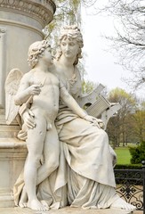 Goethe monument in Berlin, Germany