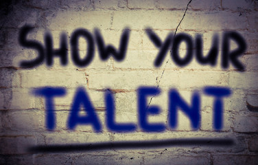 Show Your Talent Concept