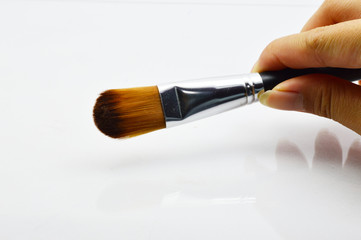 Makeup Brush Isolated