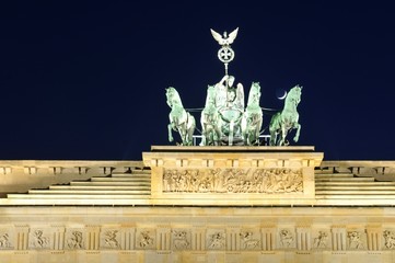 Brandenburg Gate in Berlin, Germany
