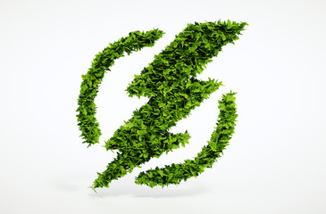 Ecology flash symbol