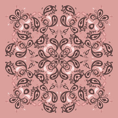 Lace background. Mandala.