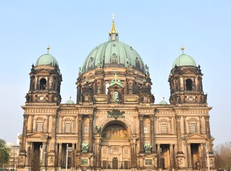 Fototapeta na wymiar Berlin Cathedral (Berliner Dom)