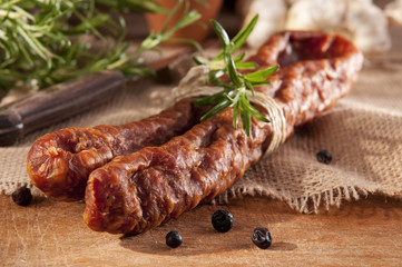 Savoury sausage