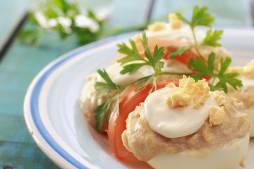 Deviled eggs