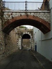 Fototapeta premium Europa Road auf Gibraltar