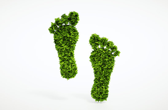 Ecological footprint symbol