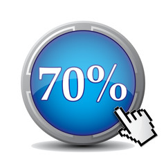 70 PERCENT ICON