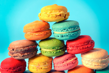 Sweet macaroon cookies