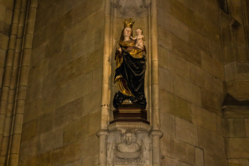 Saint Vitus Cathedral art - obrazy, fototapety, plakaty