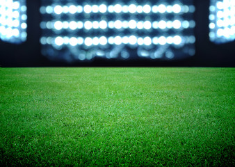 soccer field and the bright lights © twobee
