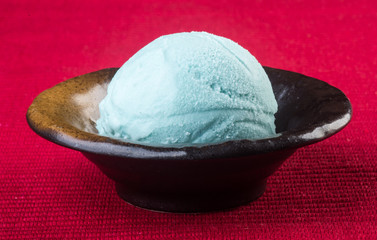ice cream. Ice Cream Scoop on a background