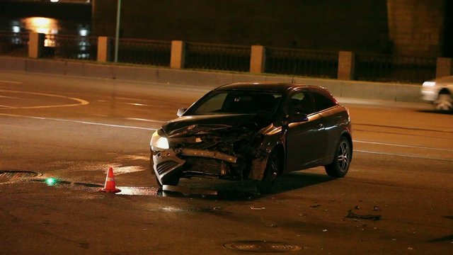 car Crash the night