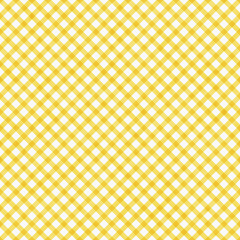 Bright Yellow Gingham Pattern Repeat Background
