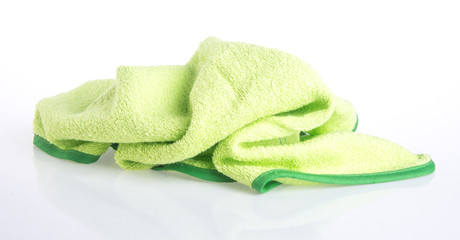towel. Kitchen towel on a background