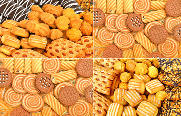 Shortbread, puffs and cookies