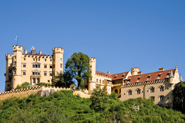 Fototapeta na wymiar Hohenschwangau castle, Bavaria, Germany